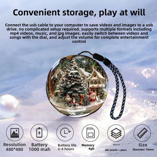 Crystal Ball Video Music Picture Player