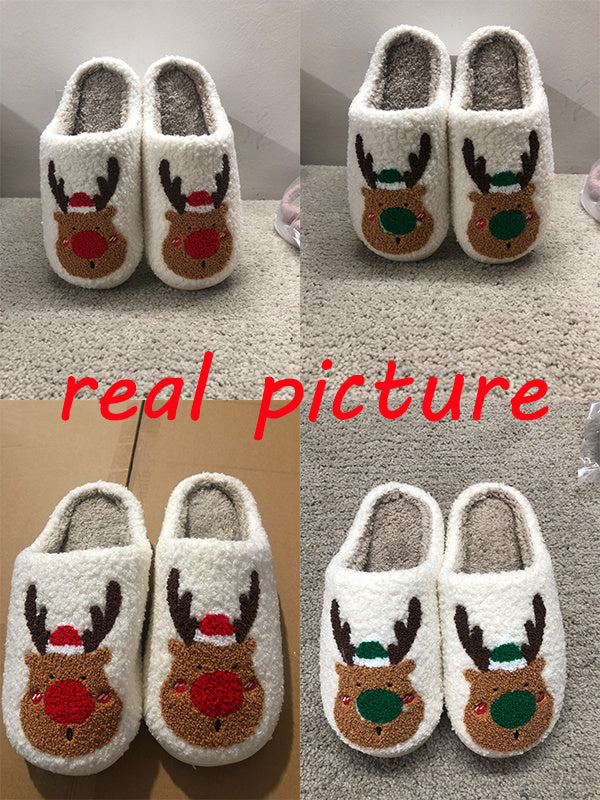 SnugSanta™ Slippers – Ultimate Winter Home Comfort 