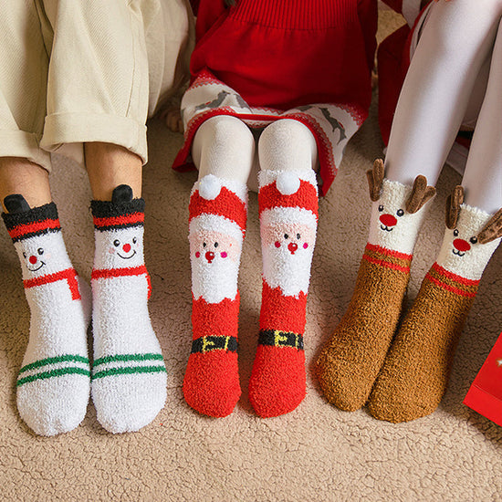 Frosty Claus Holiday Socks Collection 