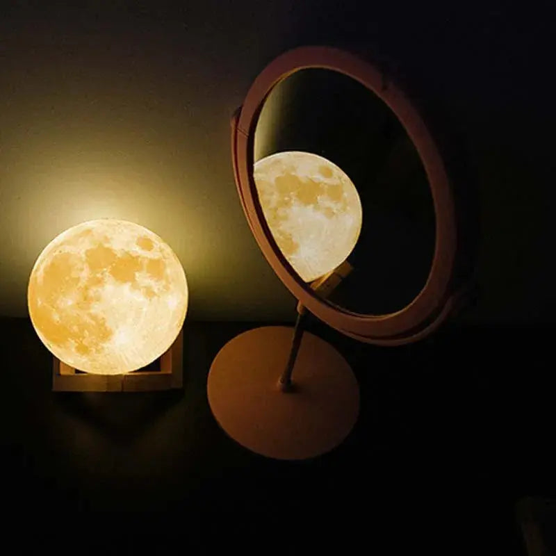 Charging Smart Remote Control For Bedroom Bedside Moon Lamp - Urban Buy