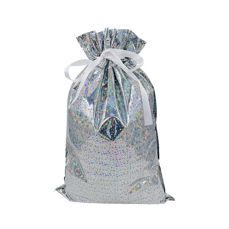 Home Fashion Simple Drawstring Christmas Gift Bag Suit 