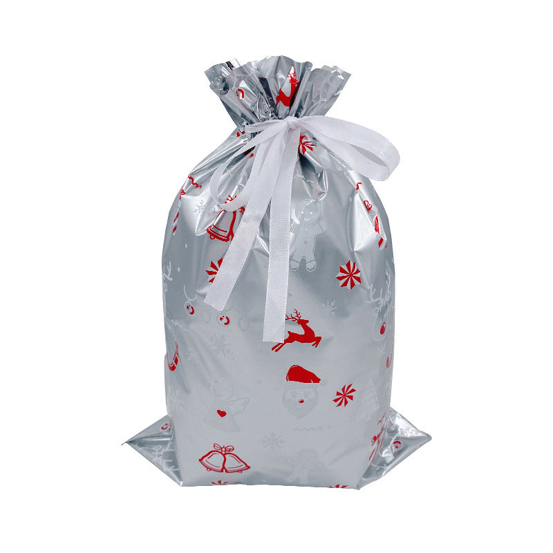 Home Fashion Simple Drawstring Christmas Gift Bag Suit 