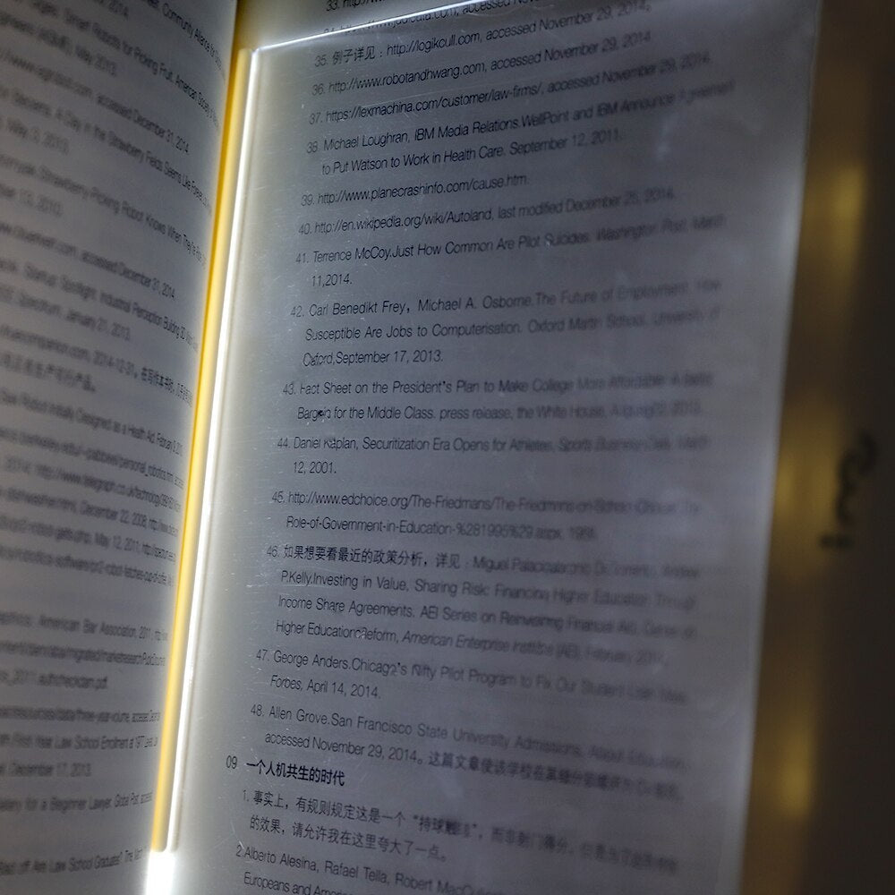 LumiGlow Clip-On LED Book Reading Light 