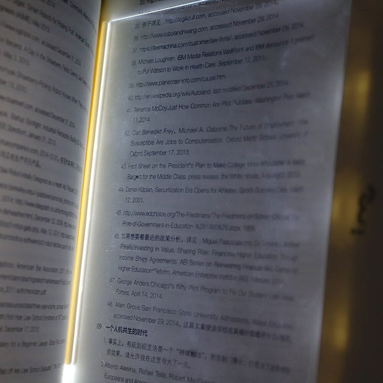 LumiGlow Clip-On LED Book Reading Light 