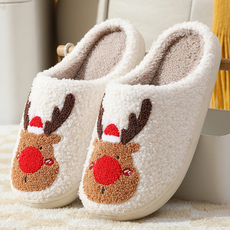 SnugSanta™ Slippers – Ultimate Winter Home Comfort 