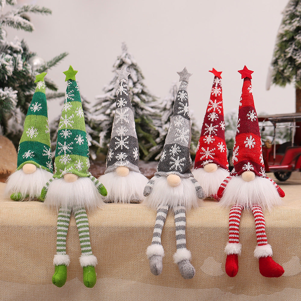 ForestGlow™ Nordic LED Christmas Window Doll Decor 