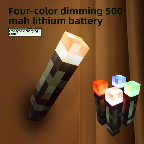 Minecraft Color-Changing Ore Lamp