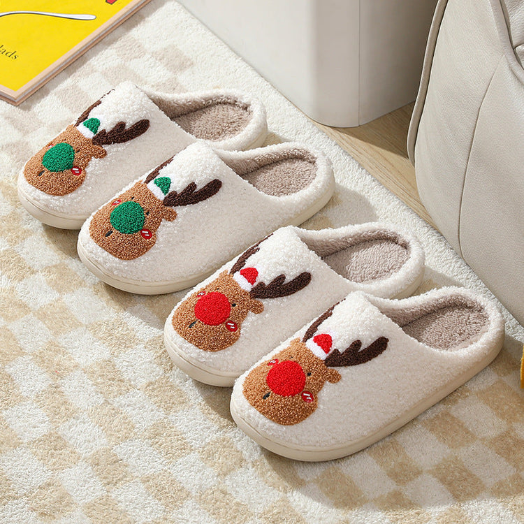 SnugSanta™ Slippers – Ultimate Winter Home Comfort 