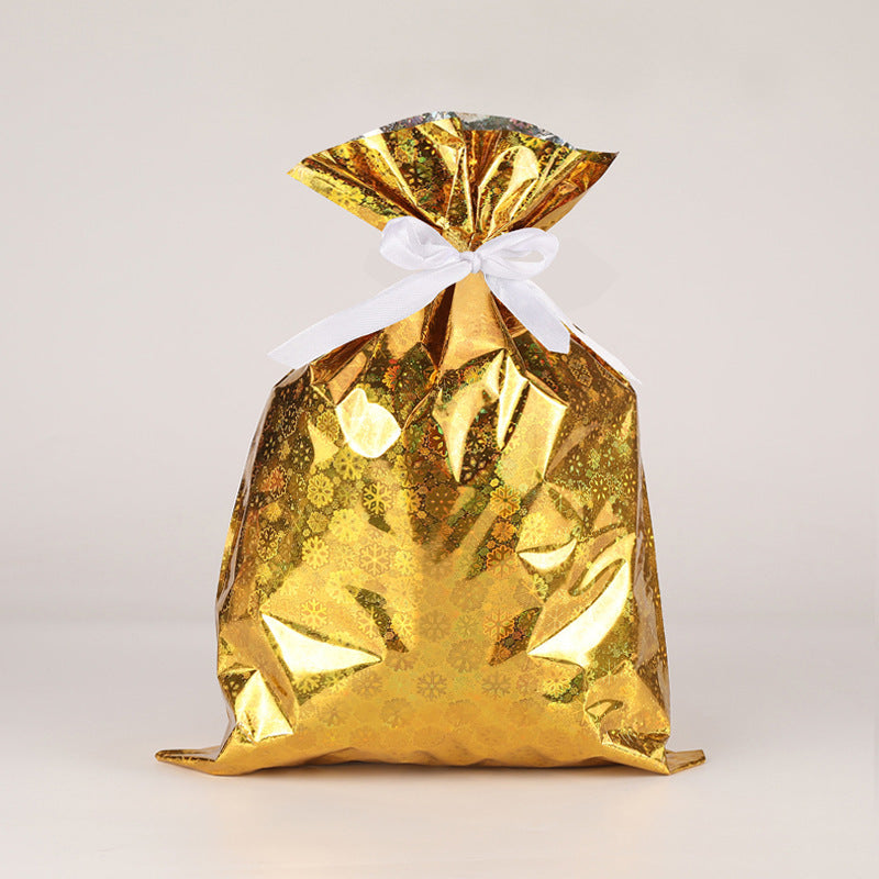 Home Fashion Simple Drawstring Christmas Gift Bag Suit 