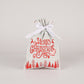 Home Fashion Simple Drawstring Christmas Gift Bag Suit 