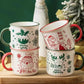 Christmas Ceramic Mug Holiday Gift