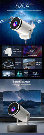 LumiCast HY300 Smart Mini Projector