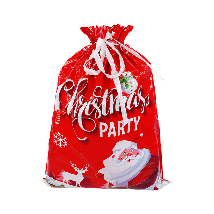 Home Fashion Simple Drawstring Christmas Gift Bag Suit 