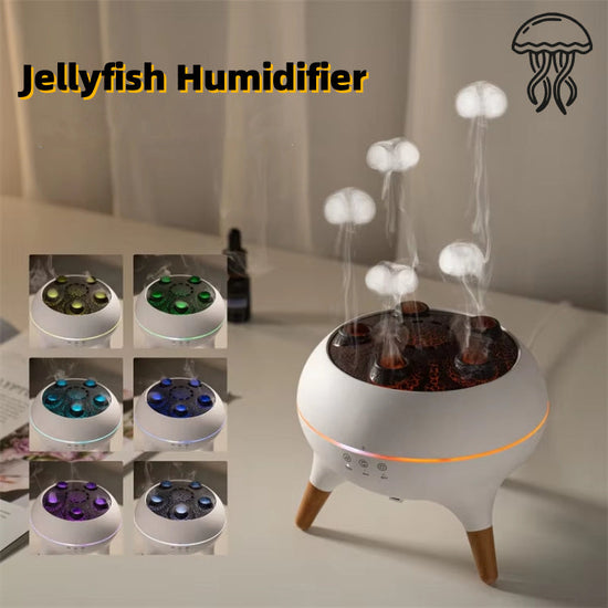 AquaMist™ Jellyfish Ultrasonic Aroma Night Diffuser 