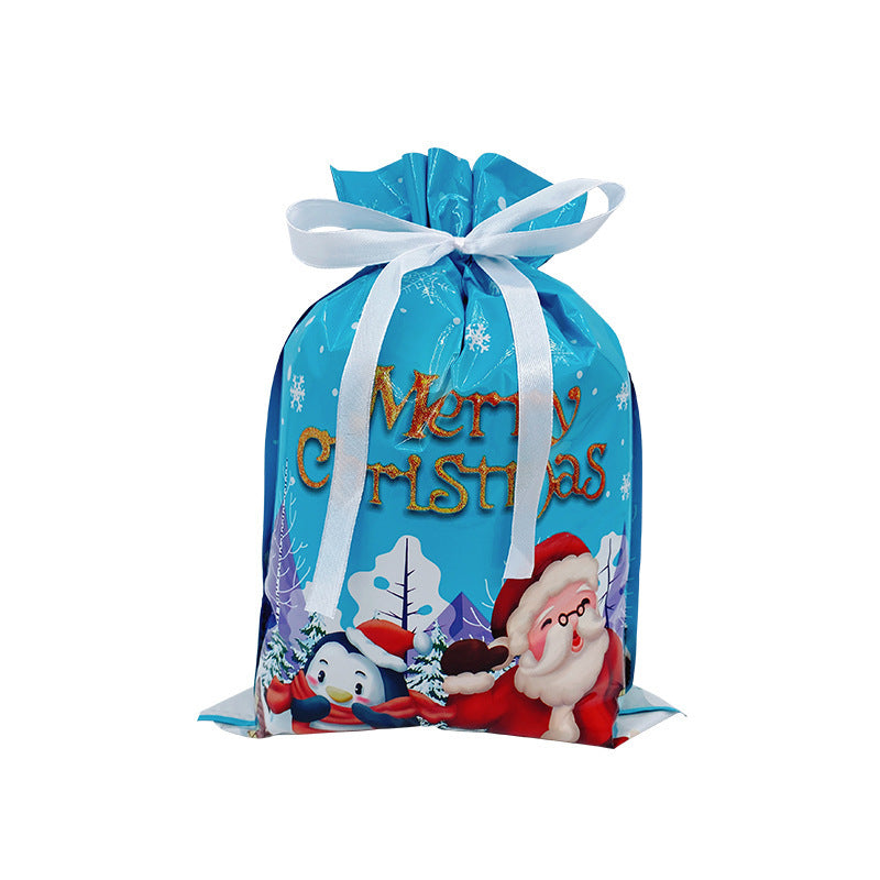 Home Fashion Simple Drawstring Christmas Gift Bag Suit 