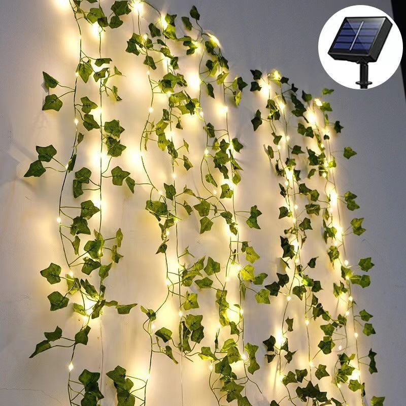 LeafGlow™ Green Leaf LED Fairy String Décor 