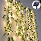 LeafGlow™ Green Leaf LED Fairy String Décor 