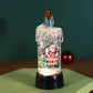 Snowfall Christmas Crystal Lamp