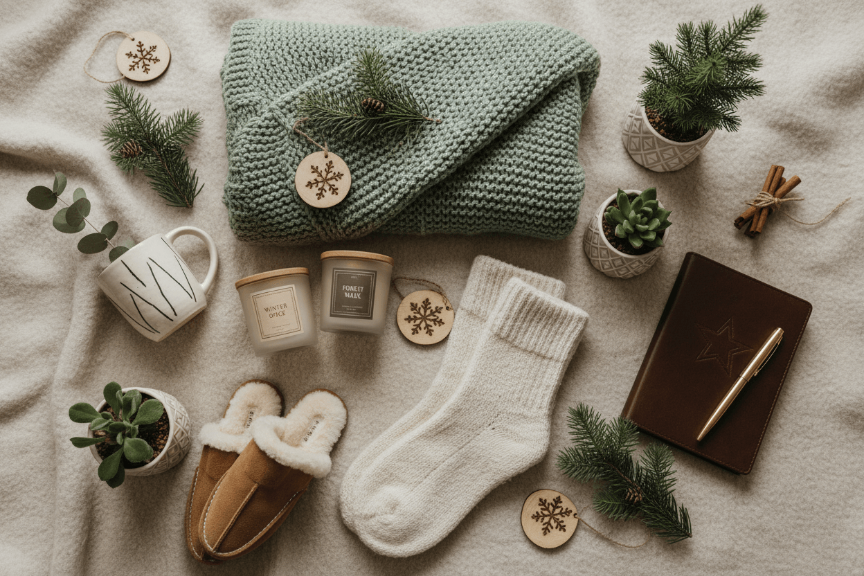 modern cozy gifts for christmas 